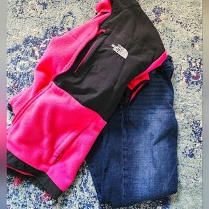 Hot Pink Fleece Northface